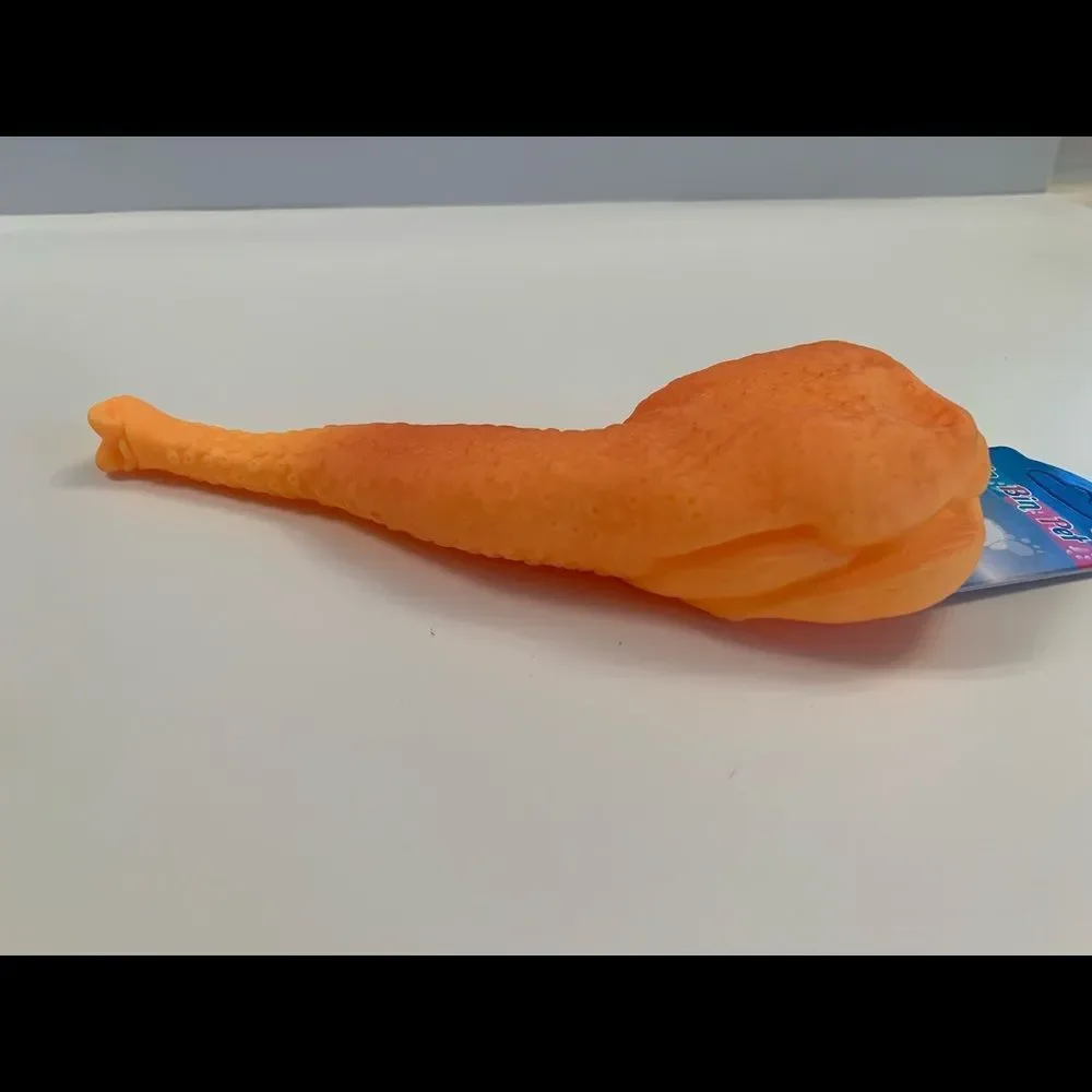 Pet- Squeaky Toy- Turkey Leg